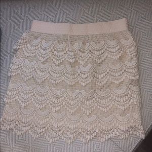 Girls’ nice lapis skirt